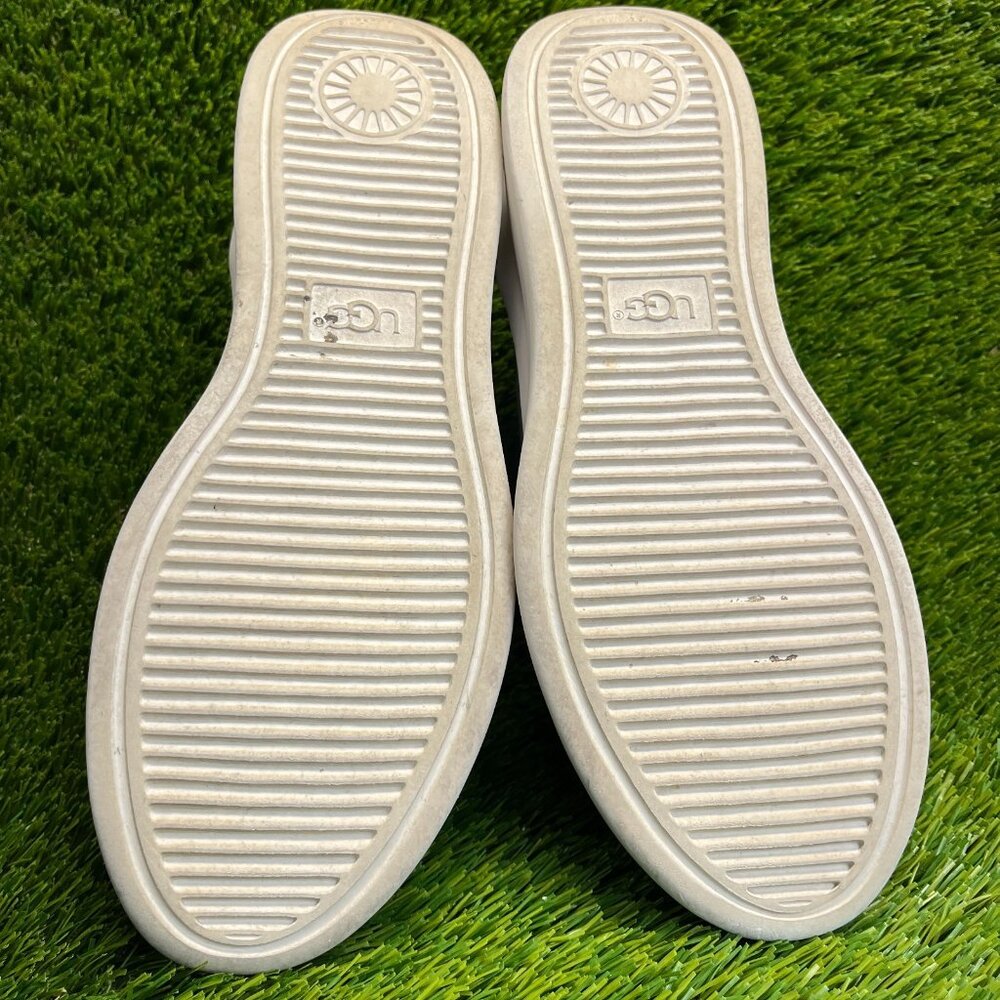 UGG Neutra Womens Size 8.5 Gray White Athletic Walking Slip On Shoes Sneakers - Picture 7 of 10